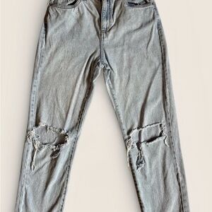 Cotton On Gray Straight Leg Jeans